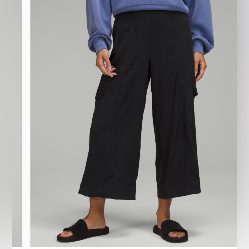 Lululemon metropolis maven high rise crop
